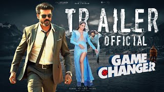 Game Changer Theatrical Trailer  Ram Charan  Shankar  Raju Shirish  Thaman S  trailer out [upl. by Garbers]