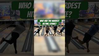 Follow for bowling Who had the hardest hitting strike You choose bowling shorts shots bowler [upl. by Esiocnarf]