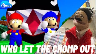 SMG4 Remastered64 WHO LET THE CHOMP OUT Reaction Puppet Reaction [upl. by Nnairac]