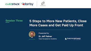 5 Steps to More New Patients Close More Cases and Get Paid Up Front  CareStack [upl. by Leahcam]