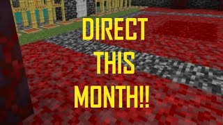 MINE GAME DIRECT IS COMING THIS MONTH Minecraft [upl. by Nasas202]