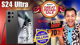 AMAZON GREAT INDIAN FESTIVAL Revealed  Samsung Galaxy S24 Ultra amp S24 amp S23 Ultra Price Drop [upl. by Owades]