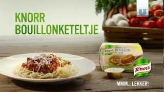 Spaghetti Bolognese met Knorr Bouillonketeltje  Knorr [upl. by Akcirehs508]