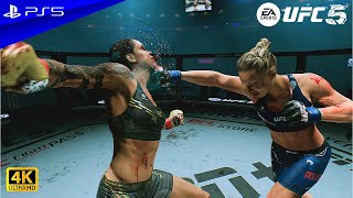 Ronda Rouseys revenge on Amanda Nunes  UFC 207  Revenge Fight  PS5 Gameplay  4K Quality [upl. by Ciro]