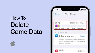 How to Delete Game Data on iPhone [upl. by Keppel]