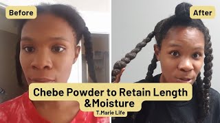 How to Use Chebe to see Hair GrowthBest ResultsYES chebe works [upl. by Tenaj]