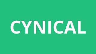 How To Pronounce Cynical  Pronunciation Academy [upl. by Ynahpets]