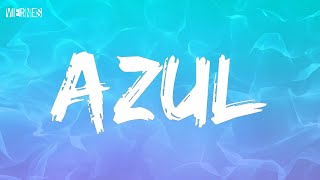 Azul  J Balvin LyricsLetra [upl. by Anawk75]