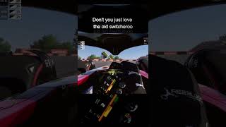 F1 23 Switcheroo gameplay f1 shorts subscribe [upl. by Adianes]