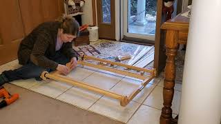 Watch Me Assemble the Kromski Harp Loom [upl. by Kahcztiy]