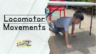 LOCOMOTOR MOVEMENTS  PHYSICAL EDUCATION  KIDS ACTIVITIES  CHILDREN EXERCISE [upl. by Ttenna]