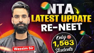 NTA Official Notice on Re NEET 2024  Re NEET 2024 Update  NEET 2024 Latest Update  Wassim Bhat [upl. by Elish216]