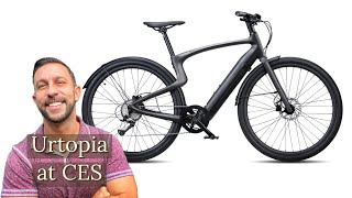 Live from CES 2024 Urtopia Bikes [upl. by Grimaud]