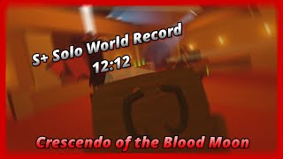 Crescendo S Solo 1212 World Record NEW Sequence Break [upl. by Lertnek]