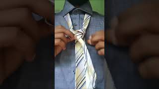 Double Windsor Tie Knot Easy amp Simple Tie Knot 👔😎 tieatie windsortie fashiontips [upl. by Yrrat]