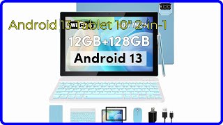 REVIEW 2024 Android 13 Tablet 10quot 2in1 ESSENTIAL details [upl. by Htebezile]