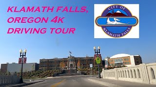 Klamath Falls Oregon  4k Driving Tour [upl. by Onaled]