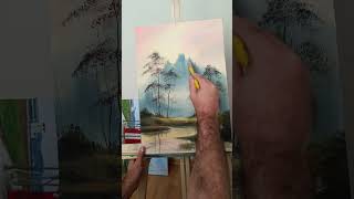 Manzara Akrilik Boya Landscape Painting 1 002 1 painting acryliclandscape how [upl. by Zoarah]