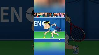 Quagmires tennis career 🎾🤣 familyguy [upl. by Ahsoyem205]