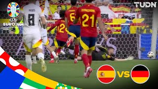 ¡MADRE MÍA lo que se perdió España  España 11 Alemania  UEFA EURO 2024  4tos  TUDN [upl. by Aicnarf]