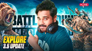 BGMI 35 NEW UPDATE LIVE TELUGU🔥🔥 Battlegrounds Mobile India Live [upl. by Nevi]