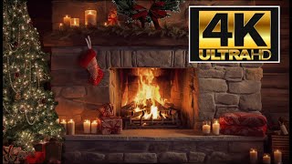 Fireplace 4k Best [upl. by Akineg]