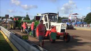 Trekkertrek Koudekerk 2013 35 ton oldtimer David Brown 1210 [upl. by Llyrpa813]