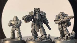 Pt 3 Cataphractii Terminator true scale conversion Horus Heresy Space Marine 30k 40k [upl. by Atsylac76]