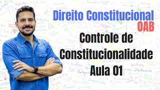 Controle de constitucionalidade  Aula 01  Direito Constitucional  Desenhando OAB [upl. by Davies586]