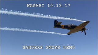 Sanders Smoke Demo 101317 [upl. by Cassell]