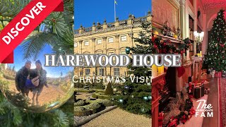 Christmas visit to Harewood House in Leeds 2023 [upl. by Bolte321]