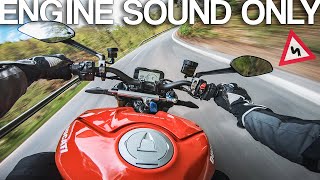 Ducati Streetfighter V4 S sound RAW Onboard [upl. by Aligna]