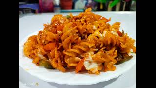 Pasta recipes  Pasta masala Recipe  Macaroni Recipe  Spicy pasta  Street food red sauce pasta [upl. by Cammy]