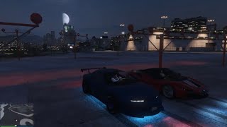 GTA ONLINE  Turismo Omaggio vs Ruiner ZZ  8 [upl. by Airpal]