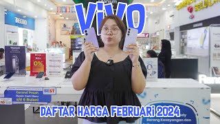 DAFTAR HARGA VIVO FEBRUARI 2024 [upl. by Pauwles]