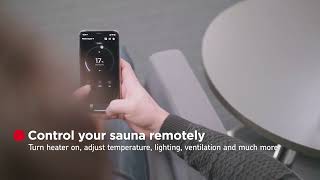 How To Control Your Harvia Sauna Heater From Your Phone [upl. by Hildagarde581]