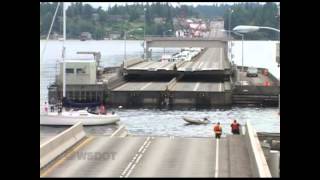 SR 520 Bridge openings [upl. by Irehj]