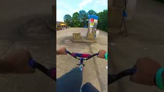 TIGHT LIKE A TIGER bmx mtb automobile reels funny shorts crazy [upl. by Offen]