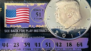 🇺🇸DONNIE WINS BIG DOUBLE BOX BABY 550 FL Scratchoff Tickets Very Nice Profit SessioN 🇺🇸 [upl. by Inahteb]