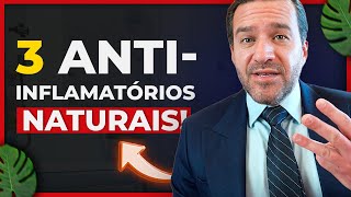 3 poderosos ANTIINFLAMATÓRIOS NATURAIS para quem tem ARTROSE [upl. by Enelrihs457]