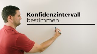 Konfidenzintervall bestimmen TEIL1 Schätzen  Mathe by Daniel Jung [upl. by Eve]