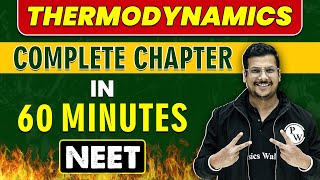 THERMODYNAMICS in 60 minutes  Complete Chapter for NEET [upl. by Eleni]