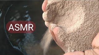 Sand Pouring in water💦Very Dusty n very Satisfying ASMR😍Enjoy❤️Plz like n Subscribe to my channel [upl. by Eatnoj776]