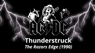 AC DC  Thunderstruck Lyrics [upl. by Thorndike]