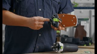 The Festool Edge Bander CONTURO KA 65 trimming and routing [upl. by Anoel]