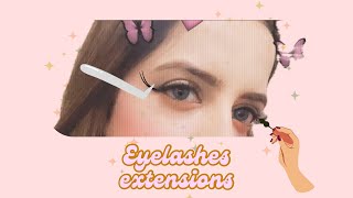 Are Lash Extensions Safe 🤔  Lash Extensions Review amp Experience [upl. by Hpejsoj]