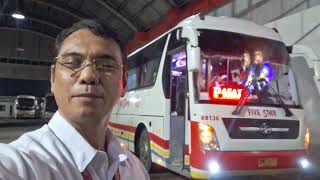 ALAMINOS TERMINAL BUS 88136 BOUND TO CUBAO PASAY TERMINAL 1040PM DEPARTURE TIME [upl. by Nali]