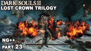 Lets Play Dark Souls 2 DLC Trilogy NG 23 Lowermost Floor Fume Knight [upl. by Mayhew]