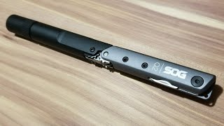 SOG Baton Q2 Multitool Overview [upl. by Fidole]