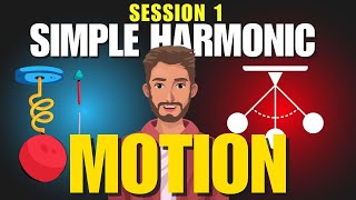 Simple Harmonic Motion  Introduction Equation of SHM SpringBlock System amp Combination of Springs [upl. by Yerot542]